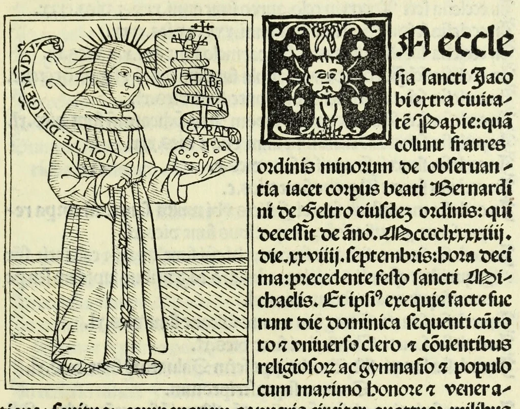 An illustration from Jocobi Gualle jureconsulti Papie sanctuarium, 1505, leaf 199
