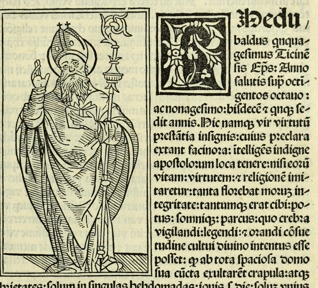 An illustration from Jocobi Gualle jureconsulti Papie sanctuarium, 1505, leaf 39