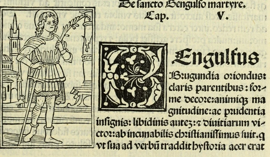 An illustration from Jocobi Gualle jureconsulti Papie sanctuarium, 1505, leaf 57