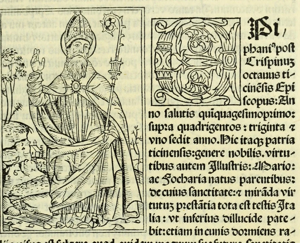 An illustration from Jocobi Gualle jureconsulti Papie sanctuarium, 1505, leaf 65