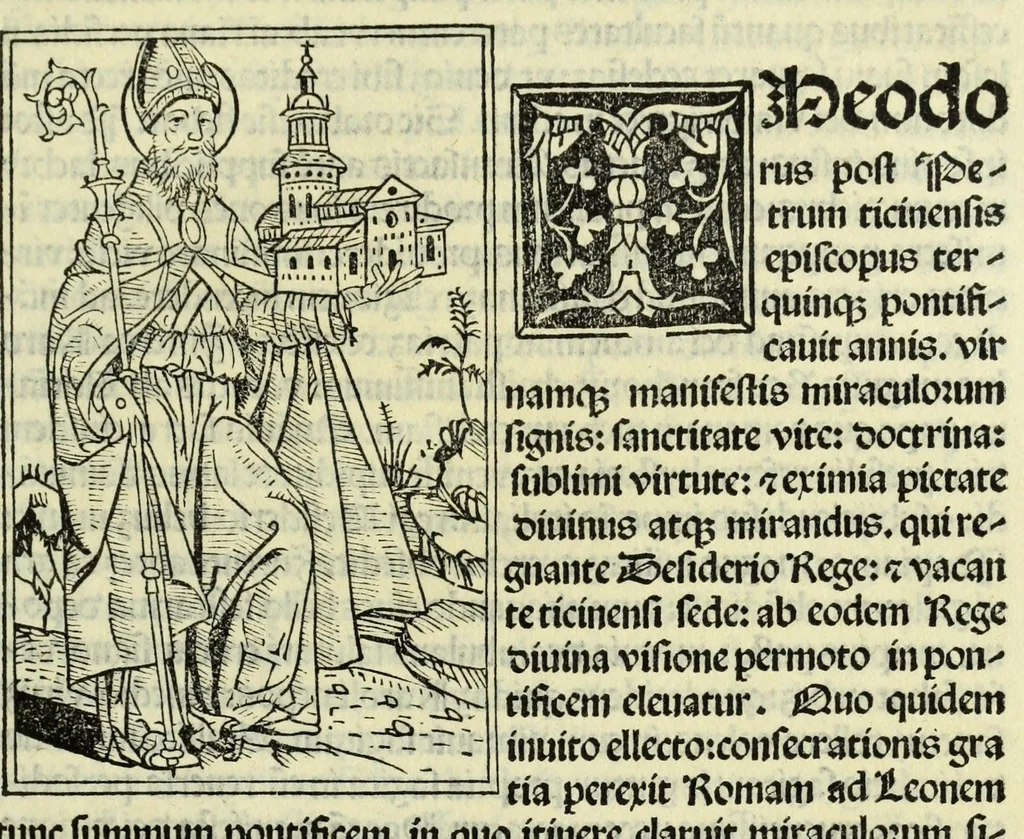 An illustration from Jocobi Gualle jureconsulti Papie sanctuarium, 1505, leaf 77