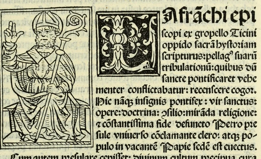 An illustration from Jocobi Gualle jureconsulti Papie sanctuarium, 1505, leaf 81