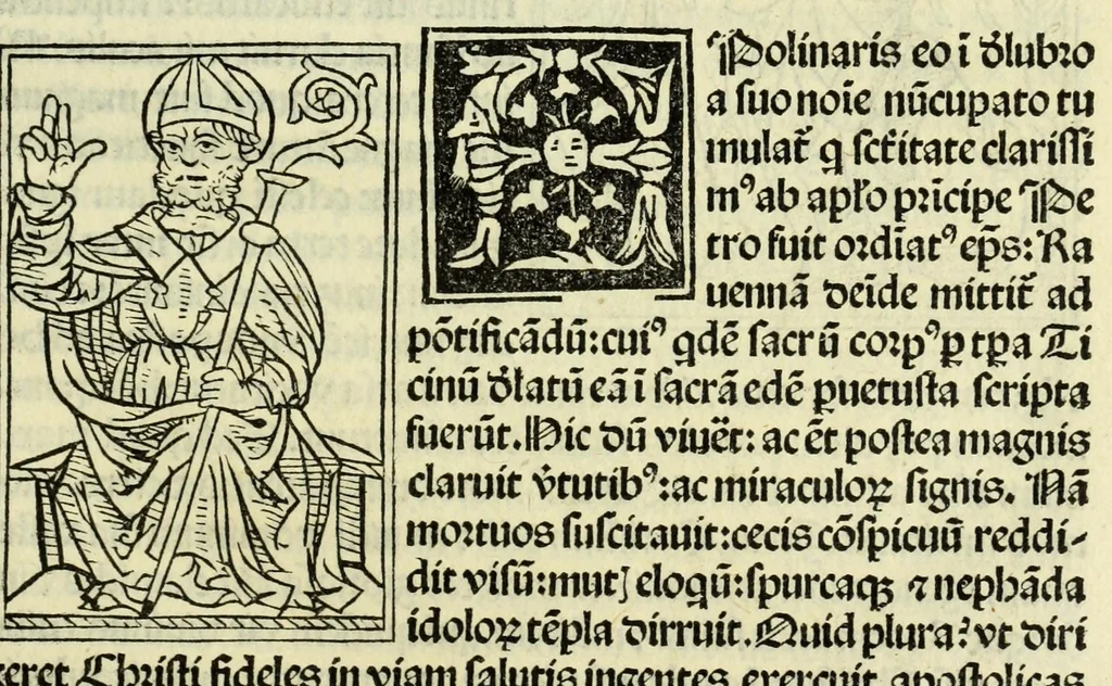 An illustration from Jocobi Gualle jureconsulti Papie sanctuarium, 1505, leaf 85