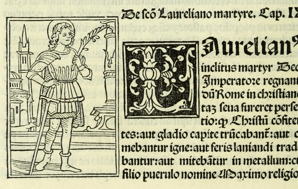 An illustration from Jocobi Gualle jureconsulti Papie sanctuarium, 1505, leaf 88