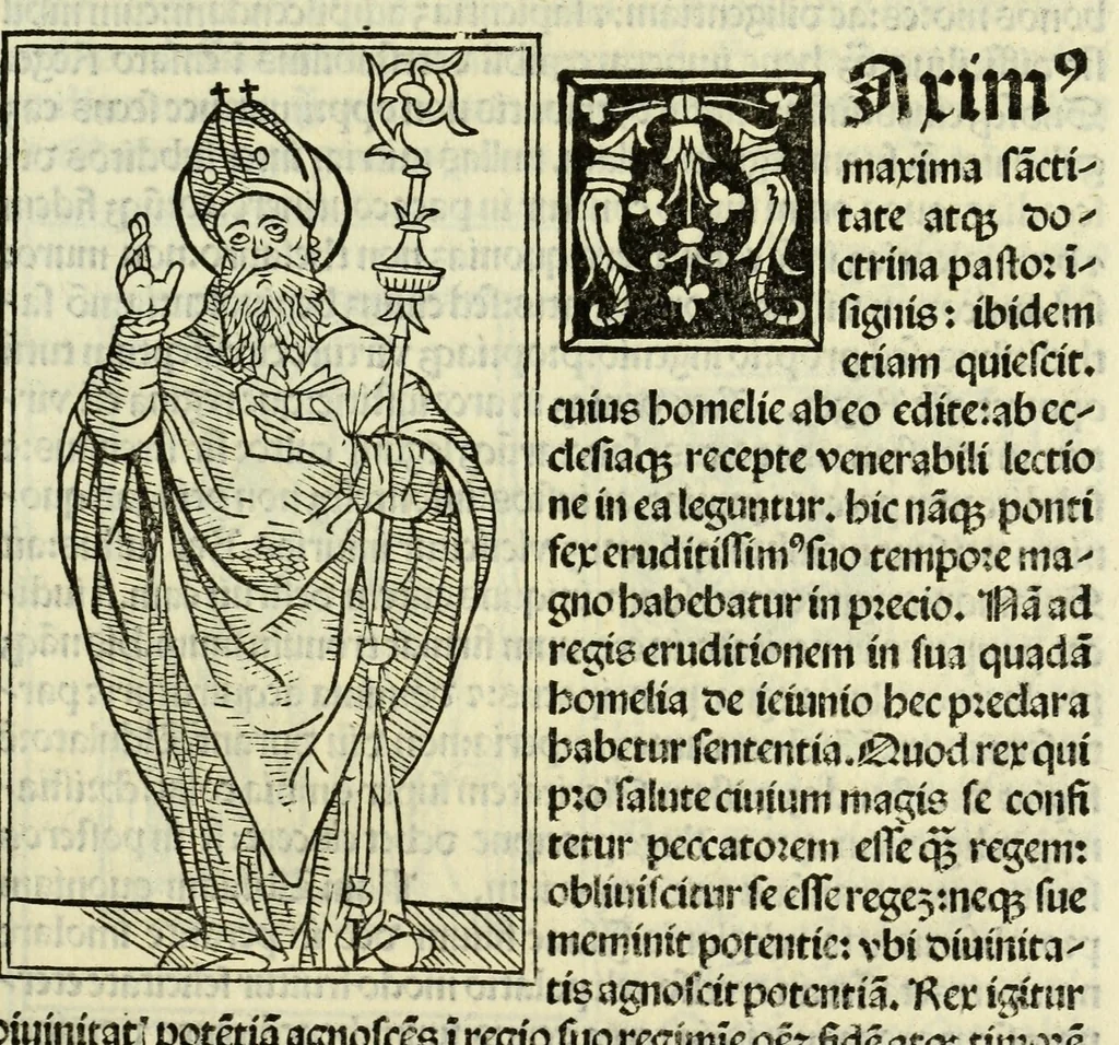 An illustration from Jocobi Gualle jureconsulti Papie sanctuarium, 1505, leaf 97
