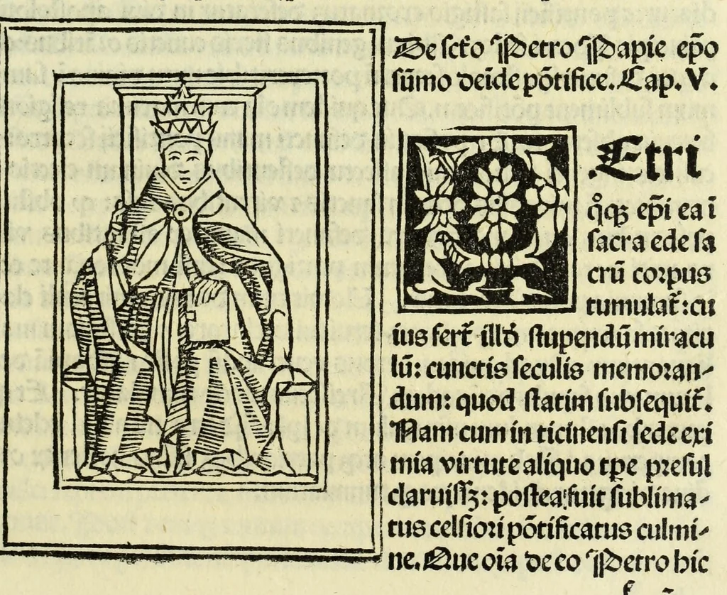 An illustration from Jocobi Gualle jureconsulti Papie sanctuarium, 1505, leaf 99