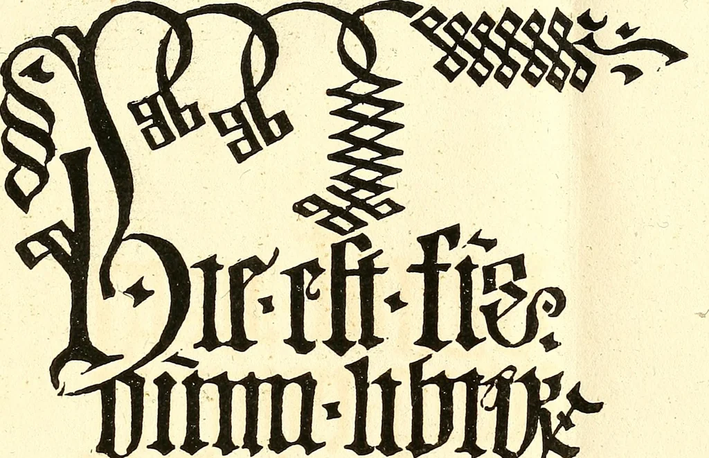 An illustration from Jo. Danielis Schoepflini consil. reg. ac Franciæ historiogr. : vindiciæ typographicæ, 1760, leaf 184
