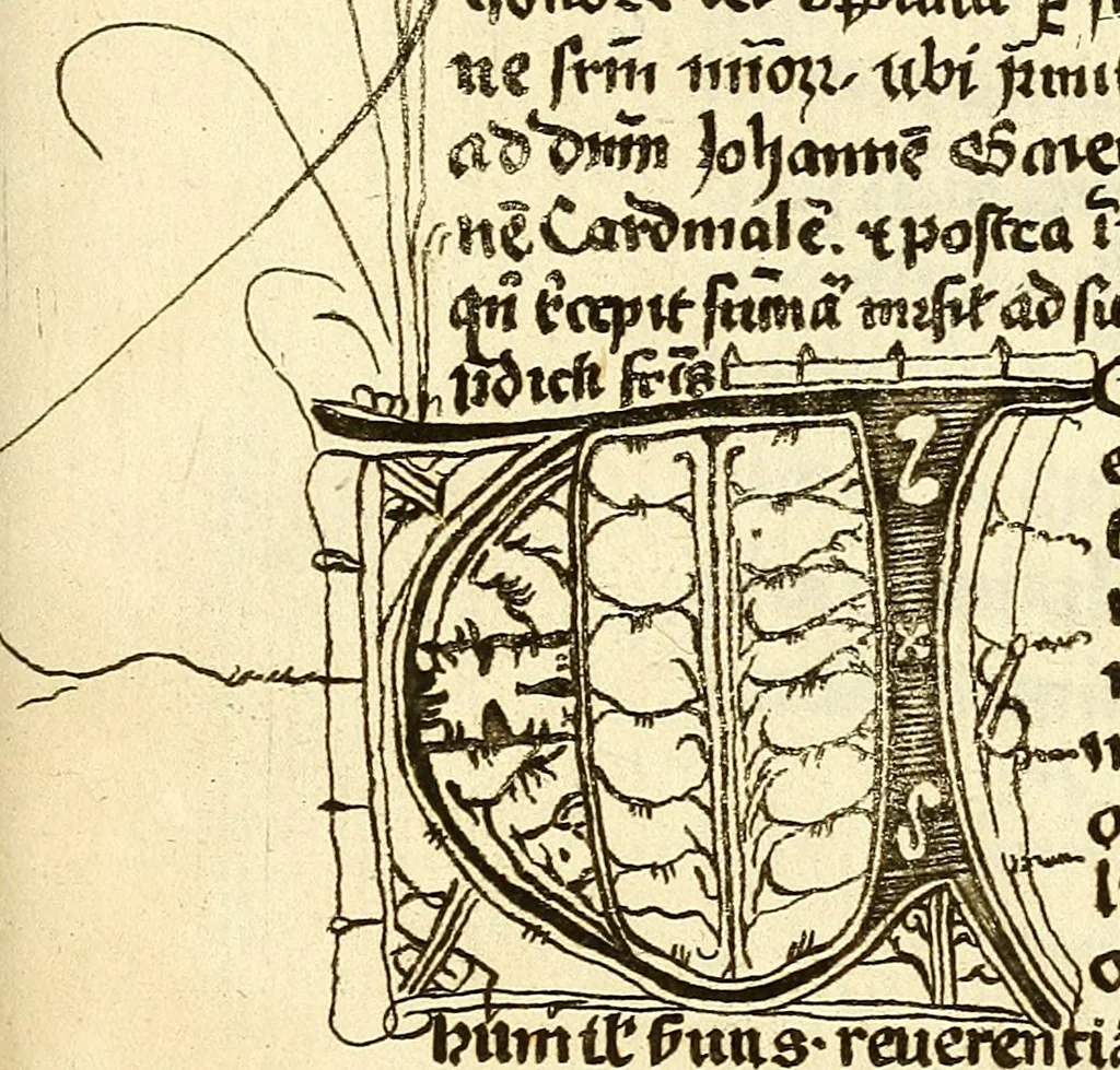 An illustration from Jo. Danielis Schoepflini consil. reg. ac Franciæ historiogr. : vindiciæ typographicæ, 1760, leaf 192