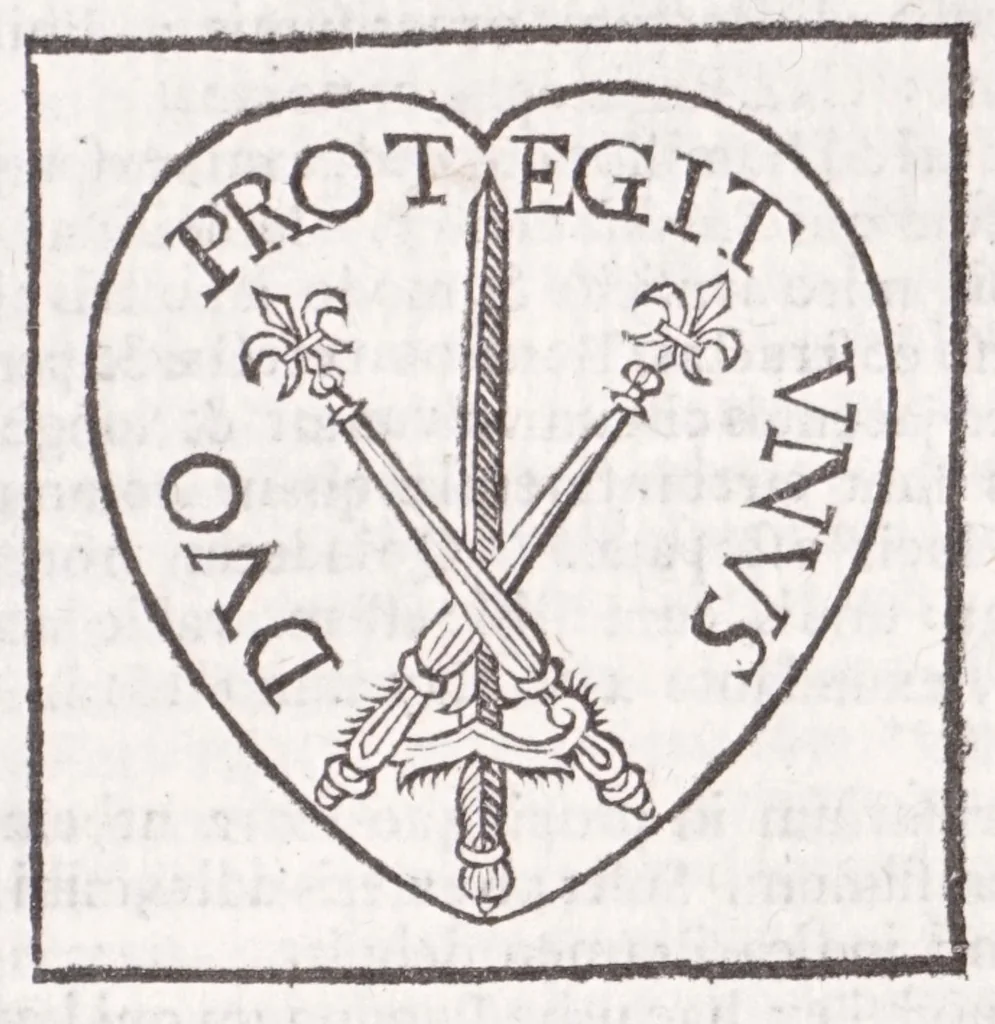 An illustration from Jodoci Sinceri Itinerarium Galliae : ita accommodatum, ut ejus ductu mediocri tempore tota Gallia obiri, Anglia & Belgium adiri possint : nec bis tèrve ad eadem loca rediri oporteat : notatis cujuscunque loci, quas vocant, deliciis : cum appendice, de Burdigala, ac iconibus vrbium praecipuarum illustratum, 1649, leaf 139