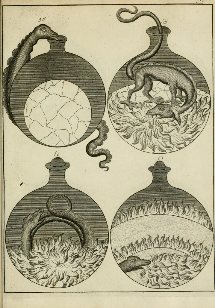 An illustration from Johannis Conradi Barchusen Elementa chemiae, quibius subjuncta est, Confectura lapidis philosophici, imaginibus repraesentata, 1718, leaf 570
