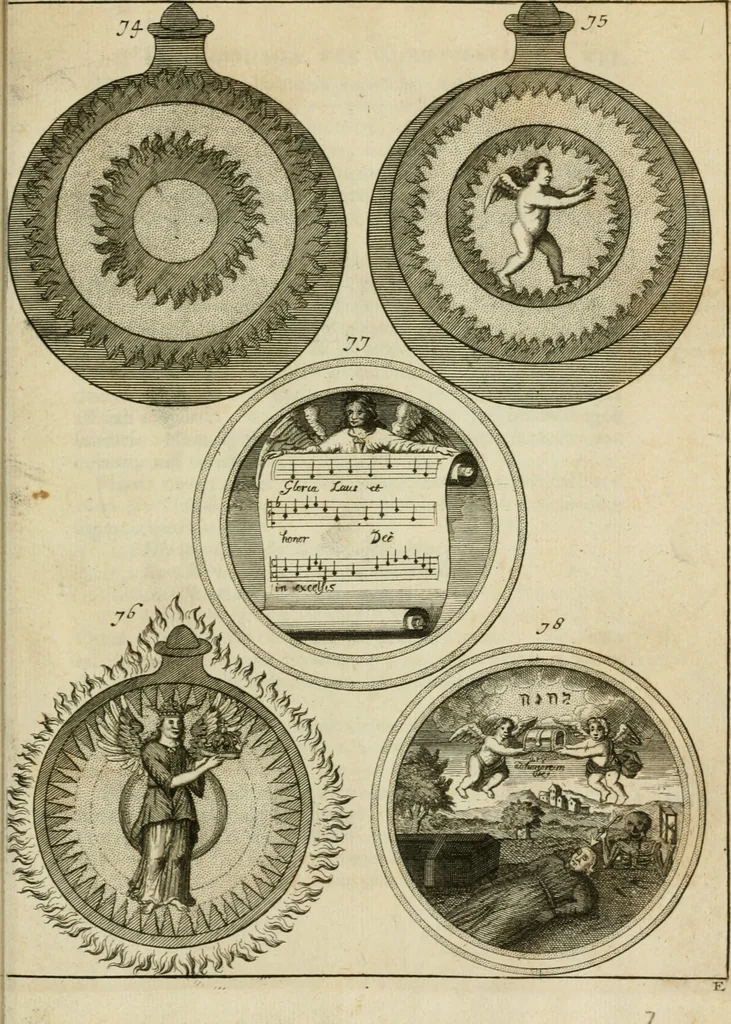 An illustration from Johannis Conradi Barchusen Elementa chemiae, quibius subjuncta est, Confectura lapidis philosophici, imaginibus repraesentata, 1718, leaf 578