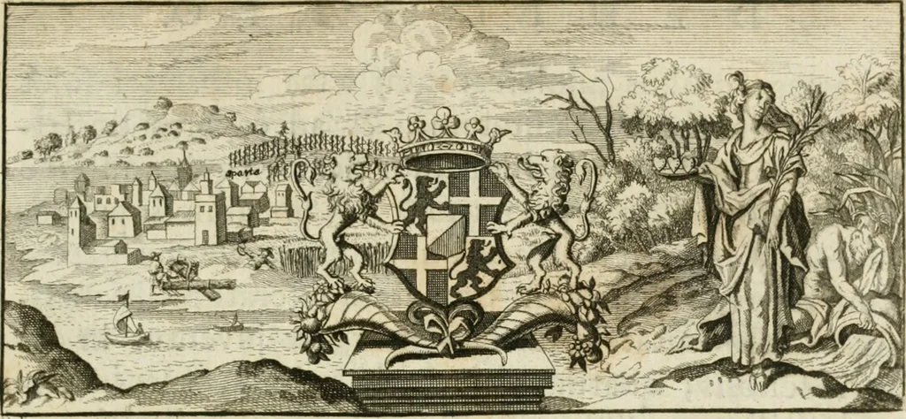 An illustration from Johannis Conradi Barchusen Elementa chemiae, quibius subjuncta est, Confectura lapidis philosophici, imaginibus repraesentata, 1718, leaf 6