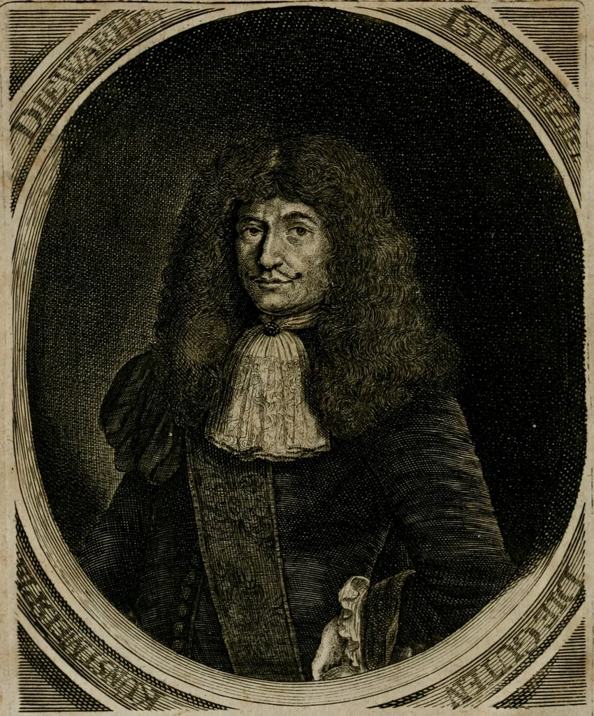 An illustration from Johannis Kunckelii, churfürstl. Brandenb. würcklich bestallt-geheimden Cammer-Dieners, Ars vitraria experimentalis, oder, Vollkommene Glasmacher-Kunst : lehrende, als in einem ... commentario über die ... sieben Bücher P. Anthonii Neri von Florenz, und denen ... Anmerckungen Christophori Merretti ... (so aus den Ital. und Latein. beyde mit Fleiss ins Hochdeutsche übersetzt) die allerkurtz bundigsten Manieren, das reineste Chrystall-Glas, alle gefärbte oder tingirte Gläser, künstliche Edelstein oder Flüsse ... zu machen ... : sampt einem II. Haupt-Thiel, so in drey unterschiedenen Bücher und mehr als 200 Experimenten bestehet, darinnen vom Glasmahlen, Vergulden und Brennen ... Türckisch Pappier, [et]c. ... und viel andere ungemeine Sachen zu machen, gelehret werden : mit einem Anhange von denen Perlen und fast allen natürlichen Edelsteinen .., 1679, leaf 7