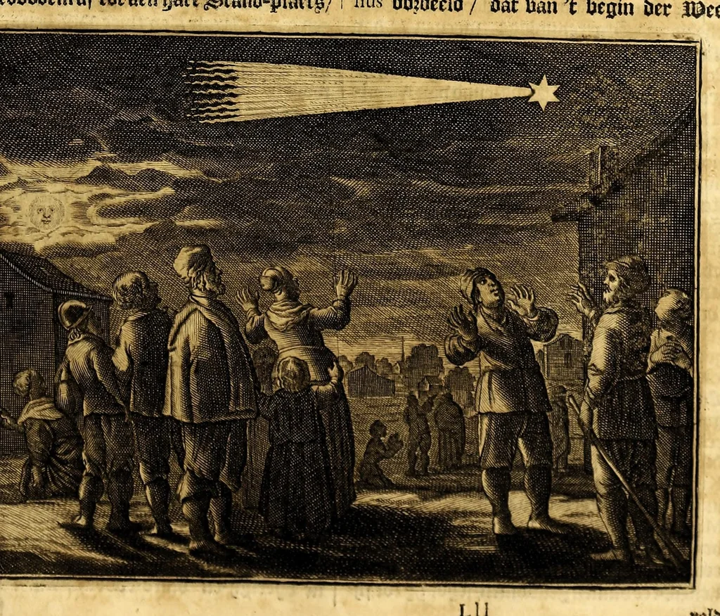 An illustration from Joh[ann] Lodew[ijck] Gottfrieds Historische kronyck; : vervattende een nauwkeurige en volkomene beschrijvingh der aldergedenck waerdigste geschiedenissen des weerelds, van den aenvangh der Scheppingh tot op't jaer Christi 1576. In een nette ordre gebragt na de verdeelingh der vier monarchien, en de bondighste jaer-rekeningh. Op nieuws vertaeld na den derden vermeerderden druck, met byvoegingh van de Historie der Reformatie in Duytschland: en een volkoomen bladwijser aller voornaemste saecken,, 1698, leaf 467