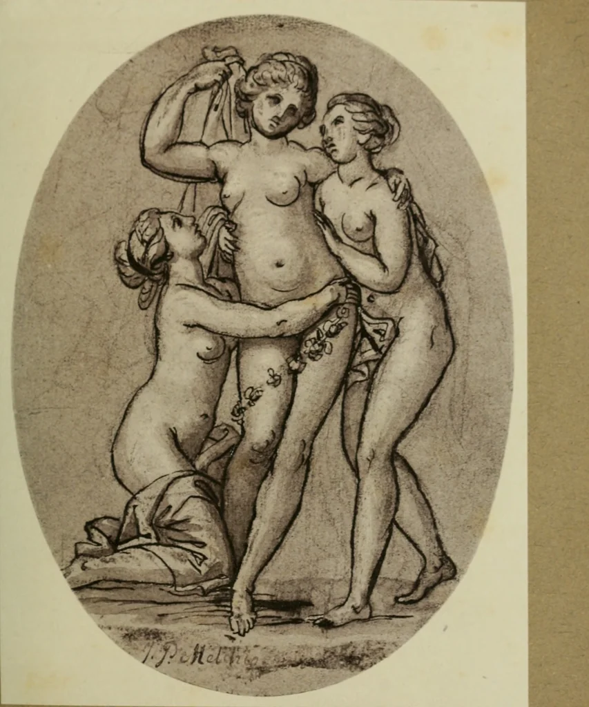 An illustration from Johann Peter Melchior, 1747-1825, 1921, leaf 108
