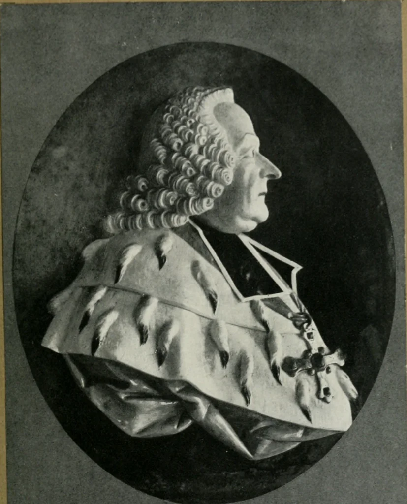An illustration from Johann Peter Melchior, 1747-1825, 1921, leaf 208