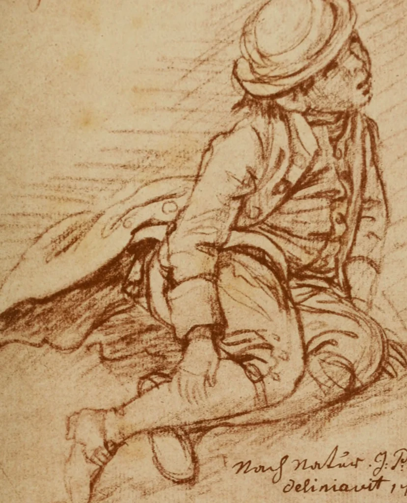 An illustration from Johann Peter Melchior, 1747-1825, 1921, leaf 38