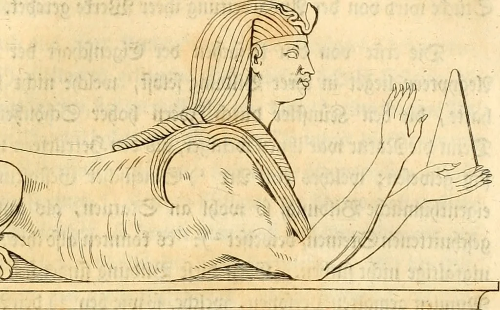 An illustration from Johann Winckelmanns, präsidentens der Alterthümer zu Rom ... Geschichte der Kunst des Alterthums, 1764, leaf 86