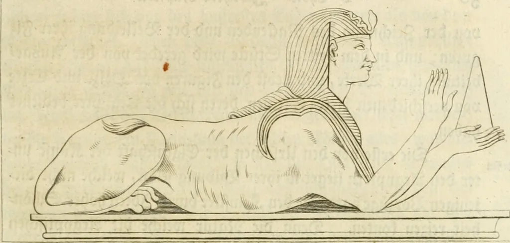 An illustration from Johann Winkelmanns Geschichte der Kunst des Alterthums, 1776, leaf 144