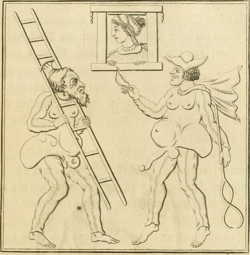 An illustration from Johann Winkelmanns Geschichte der Kunst des Alterthums, 1776, leaf 276