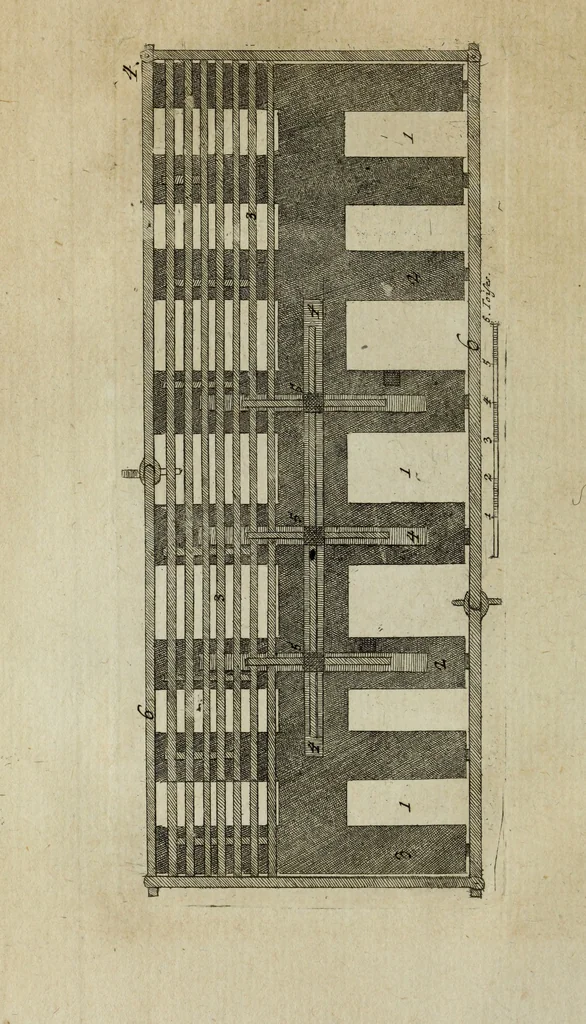 An illustration from Joh. Caspar Füesslins Geschichte der besten Künstler in der Schweitz : nebst ihren Bildnissen, 1769, leaf 367