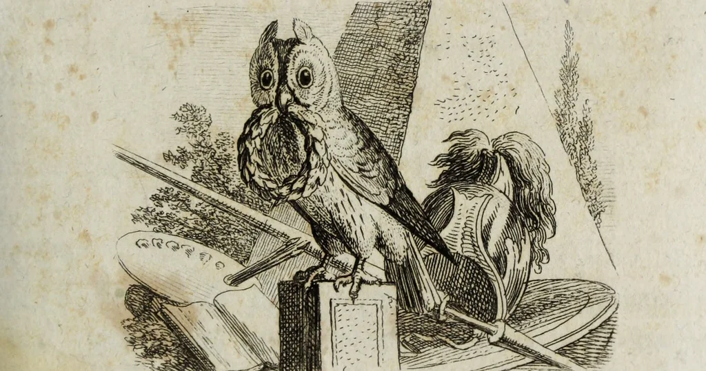 An illustration from Joh. Caspar Füesslins Geschichte der besten Künstler in der Schweitz : nebst ihren Bildnissen, 1769, leaf 660
