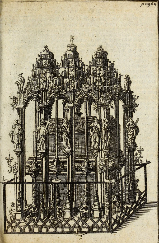 An illustration from Joh. Christophori Wagenseilii De Sacri rom. imperii libera Civitate noribergensi commentatio. Accedit, De Germaniæ, phonascorvm, Von der meister-singer, 1697, leaf 76