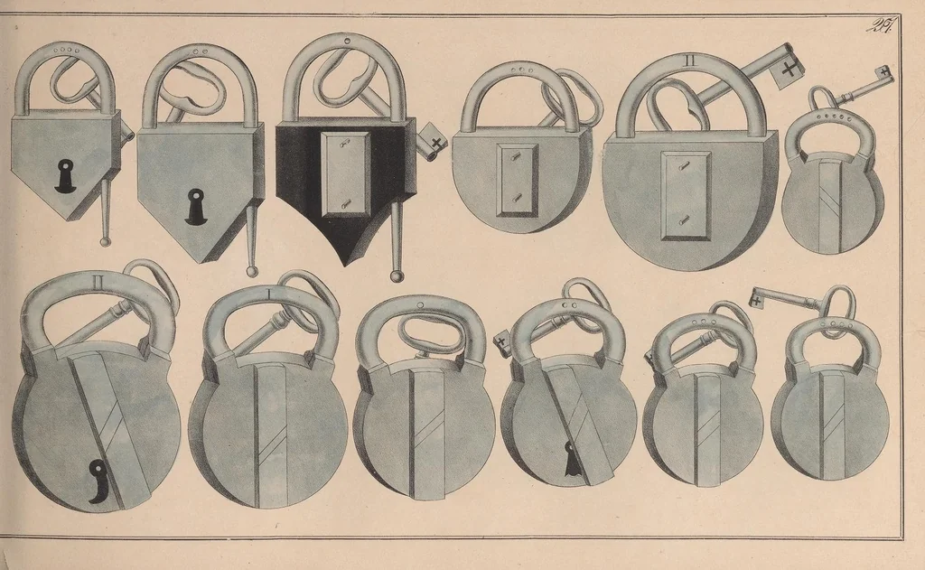An illustration from Joh. Duncker & Maste Iserlohn, 1840, leaf 65