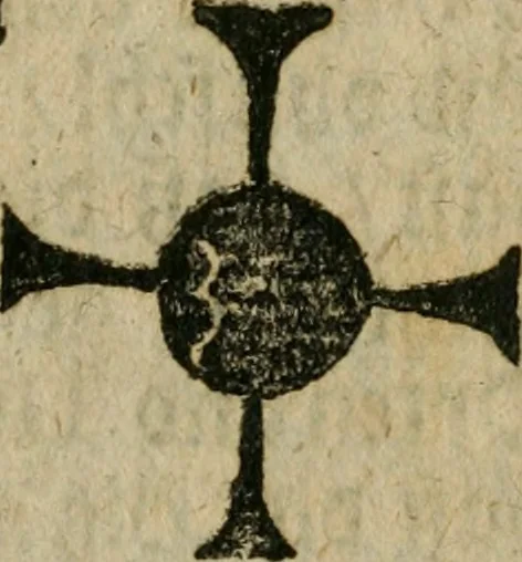 An illustration from Joh. Michaelis Faustij ... Compendium alchymist. novum, sive, Pandora explicata & figuris jllustrata, das ist, Die edelste Gabe Gottes, oder, Ein güldener Schatz : mit welchem die alten und neuen Philosophi, die unvollkommene Metall, durch Gewalt des Feuers verbessert, und allerhand schädliche und unheylsame Kranckheiten innerlich und äusserlich, durch deren Würckung vertrieben haben : dieser Edition wird annoch, nebst vielen Kupffern und über 800 Philosophischen Anmerckungen, ein volkomenes Lexicon alchymisticum novum, und ein vollständiges Register rerum & verborum, beygefüget, 1706, leaf 980