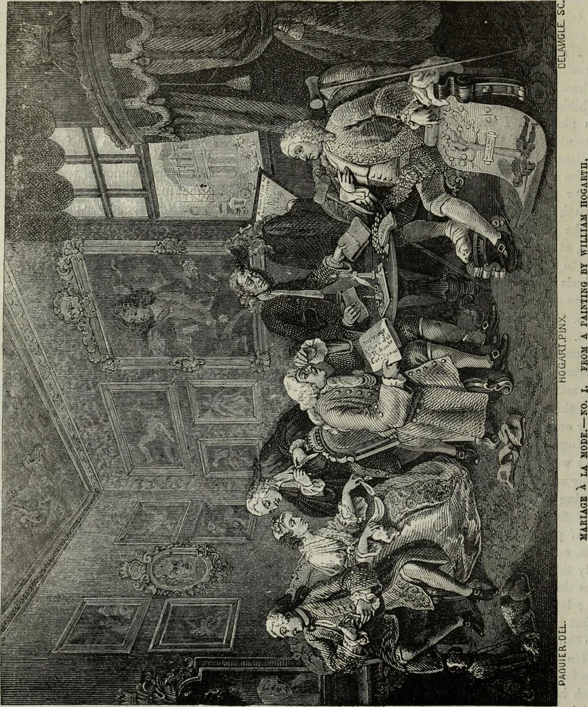 An illustration from John Cassell's Art treasures exhibition: containing engravings of the principal masterpieces of the English, Dutch, Flemish, French, and German schools, 1858, leaf 125