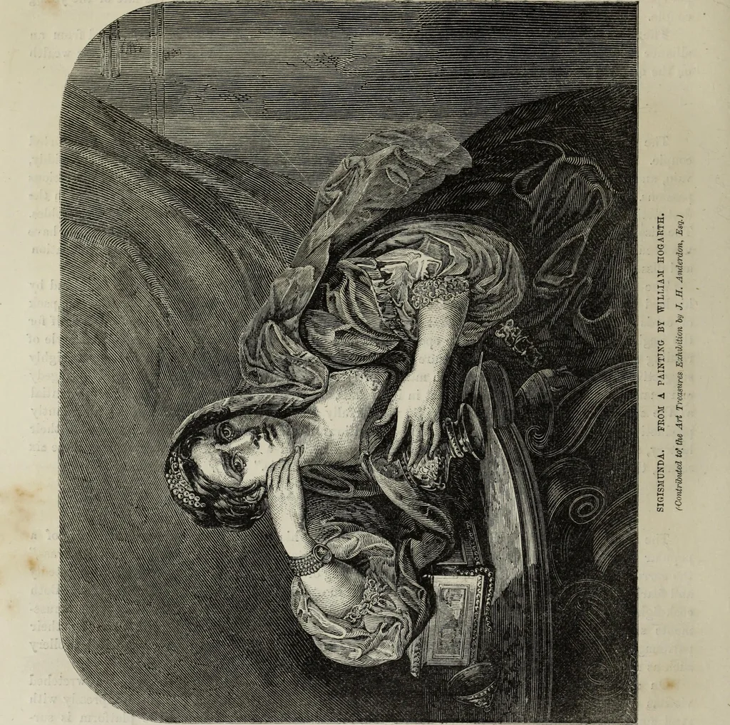 An illustration from John Cassell's Art treasures exhibition: containing engravings of the principal masterpieces of the English, Dutch, Flemish, French, and German schools, 1858, leaf 133