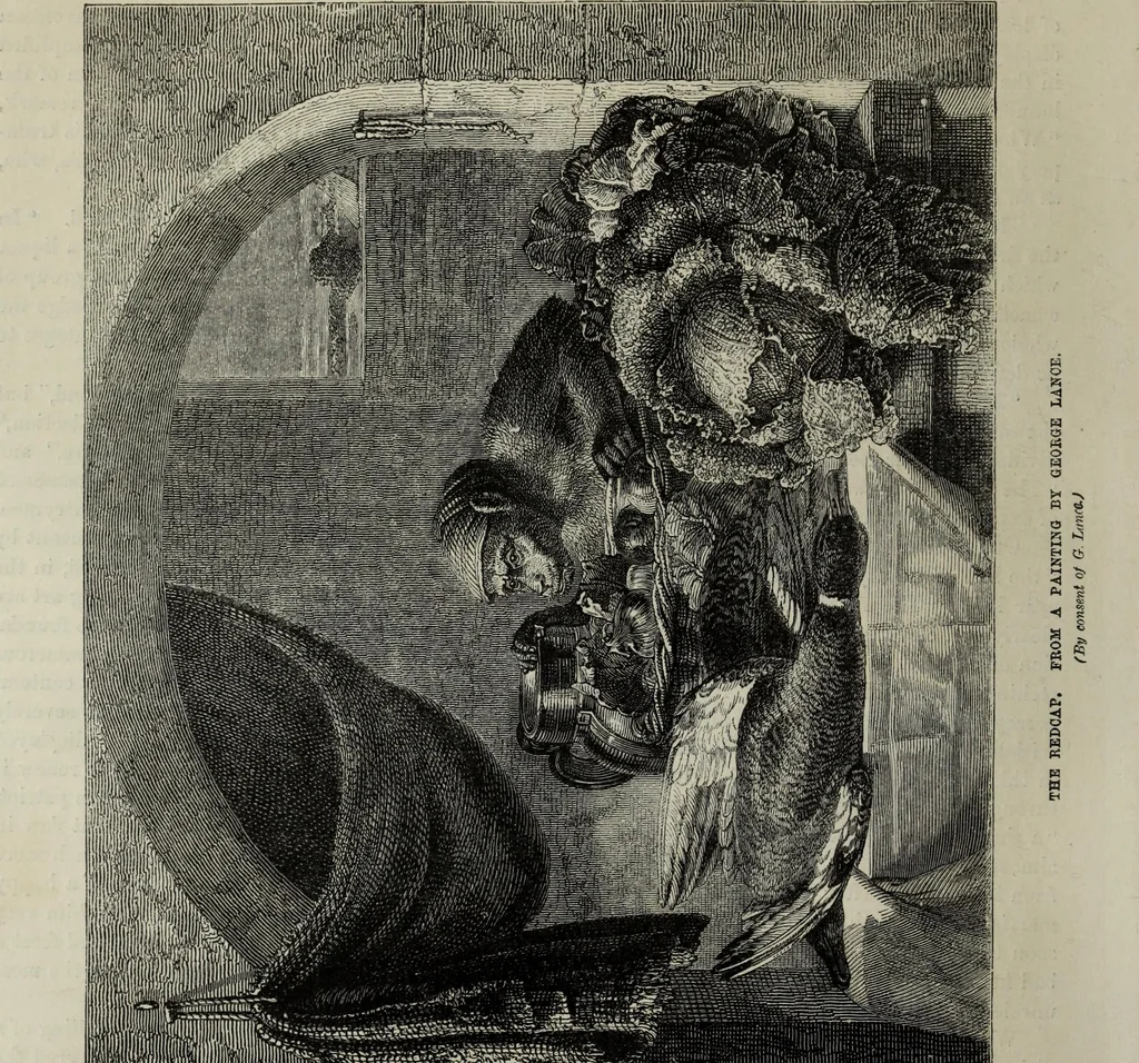 An illustration from John Cassell's Art treasures exhibition: containing engravings of the principal masterpieces of the English, Dutch, Flemish, French, and German schools, 1858, leaf 145