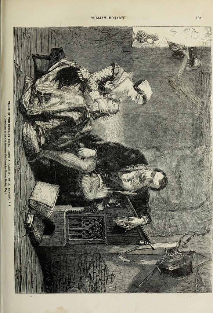 An illustration from John Cassell's Art treasures exhibition: containing engravings of the principal masterpieces of the English, Dutch, Flemish, French, and German schools, 1858, leaf 146