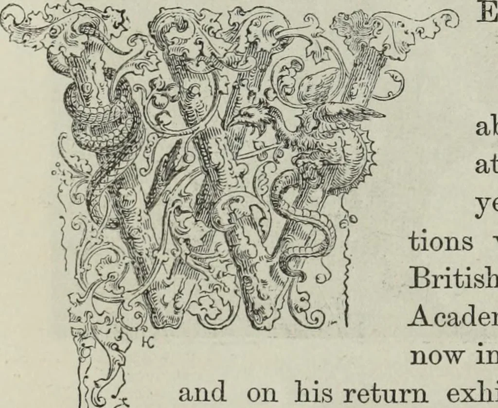 An illustration from John Cassell's Art treasures exhibition: containing engravings of the principal masterpieces of the English, Dutch, Flemish, French, and German schools, 1858, leaf 151