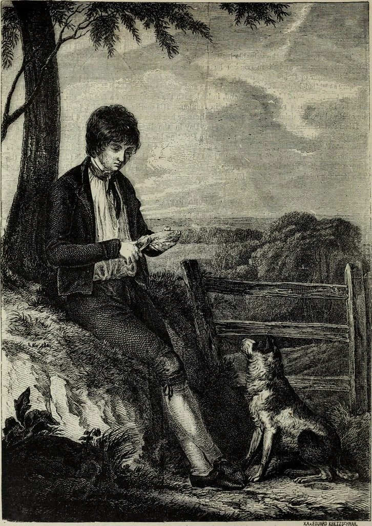 An illustration from John Cassell's Art treasures exhibition: containing engravings of the principal masterpieces of the English, Dutch, Flemish, French, and German schools, 1858, leaf 157