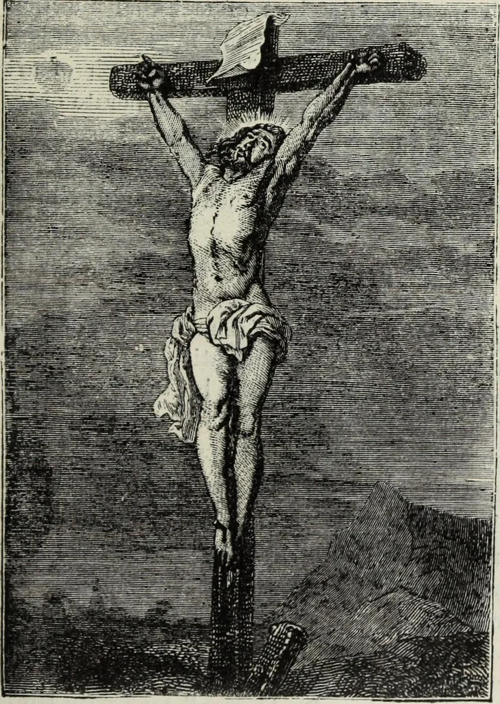 An illustration from John Cassell's Art treasures exhibition: containing engravings of the principal masterpieces of the English, Dutch, Flemish, French, and German schools, 1858, leaf 158