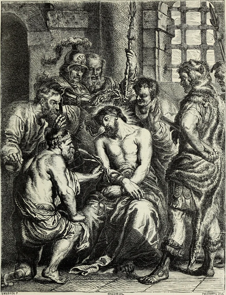 An illustration from John Cassell's Art treasures exhibition: containing engravings of the principal masterpieces of the English, Dutch, Flemish, French, and German schools, 1858, leaf 162