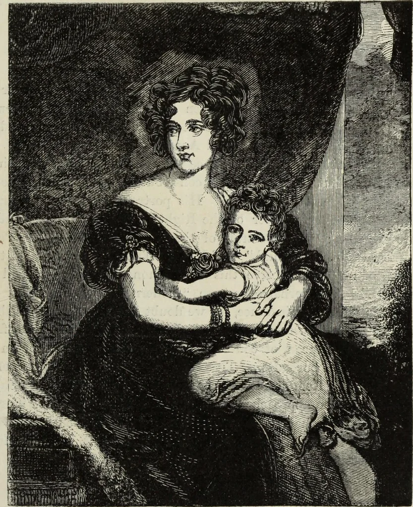 An illustration from John Cassell's Art treasures exhibition: containing engravings of the principal masterpieces of the English, Dutch, Flemish, French, and German schools, 1858, leaf 182