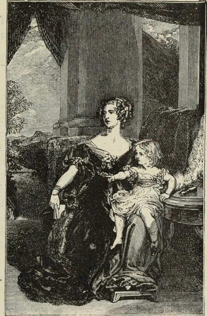 An illustration from John Cassell's Art treasures exhibition: containing engravings of the principal masterpieces of the English, Dutch, Flemish, French, and German schools, 1858, leaf 190