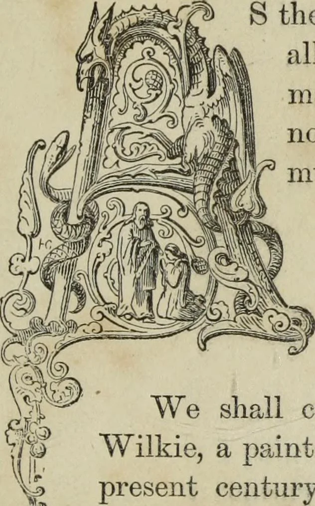 An illustration from John Cassell's Art treasures exhibition: containing engravings of the principal masterpieces of the English, Dutch, Flemish, French, and German schools, 1858, leaf 20
