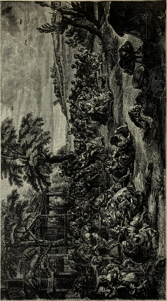 An illustration from John Cassell's Art treasures exhibition: containing engravings of the principal masterpieces of the English, Dutch, Flemish, French, and German schools, 1858, leaf 221