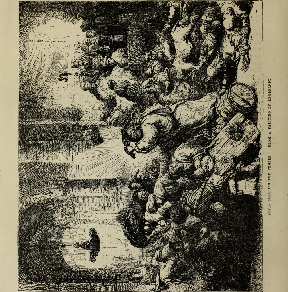 An illustration from John Cassell's Art treasures exhibition: containing engravings of the principal masterpieces of the English, Dutch, Flemish, French, and German schools, 1858, leaf 237