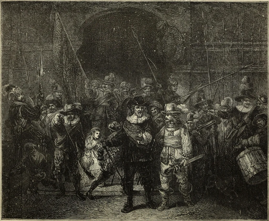 An illustration from John Cassell's Art treasures exhibition: containing engravings of the principal masterpieces of the English, Dutch, Flemish, French, and German schools, 1858, leaf 238