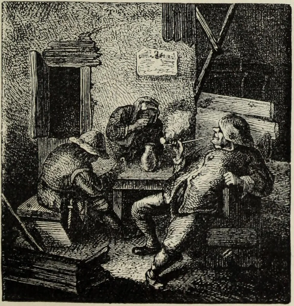 An illustration from John Cassell's Art treasures exhibition: containing engravings of the principal masterpieces of the English, Dutch, Flemish, French, and German schools, 1858, leaf 254