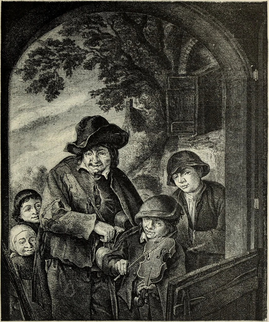 An illustration from John Cassell's Art treasures exhibition: containing engravings of the principal masterpieces of the English, Dutch, Flemish, French, and German schools, 1858, leaf 266