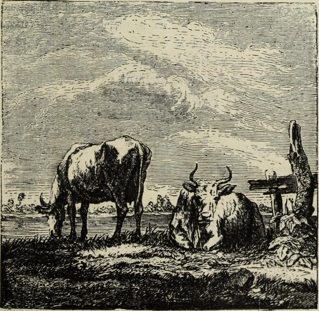 An illustration from John Cassell's Art treasures exhibition: containing engravings of the principal masterpieces of the English, Dutch, Flemish, French, and German schools, 1858, leaf 270