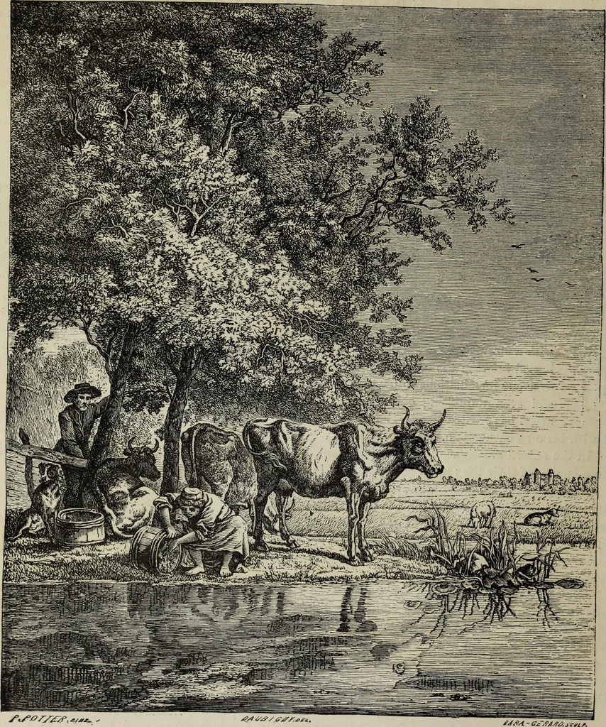 An illustration from John Cassell's Art treasures exhibition: containing engravings of the principal masterpieces of the English, Dutch, Flemish, French, and German schools, 1858, leaf 273