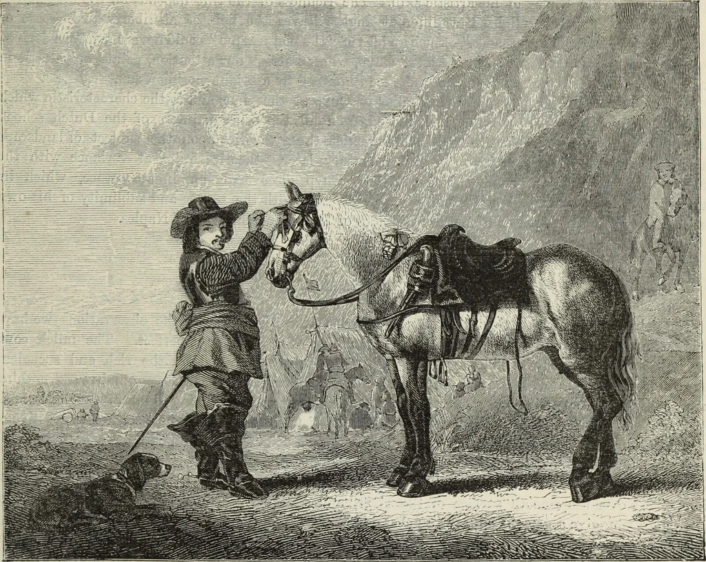 An illustration from John Cassell's Art treasures exhibition: containing engravings of the principal masterpieces of the English, Dutch, Flemish, French, and German schools, 1858, leaf 294