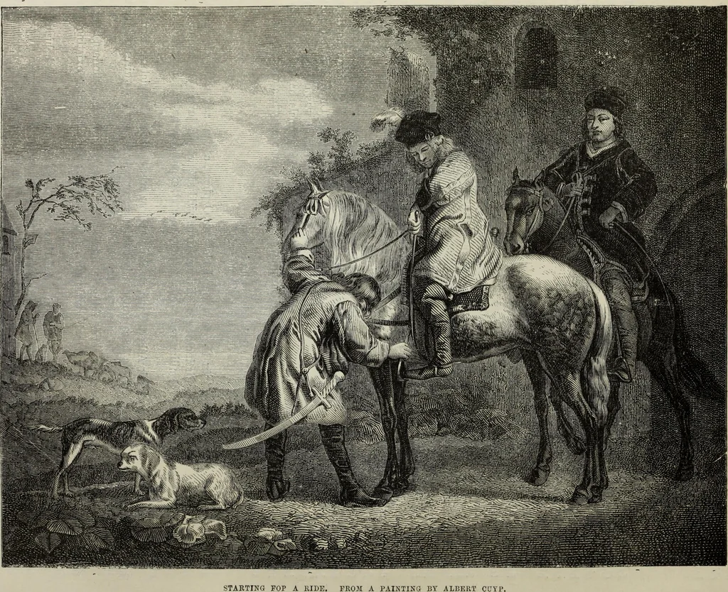 An illustration from John Cassell's Art treasures exhibition: containing engravings of the principal masterpieces of the English, Dutch, Flemish, French, and German schools, 1858, leaf 297