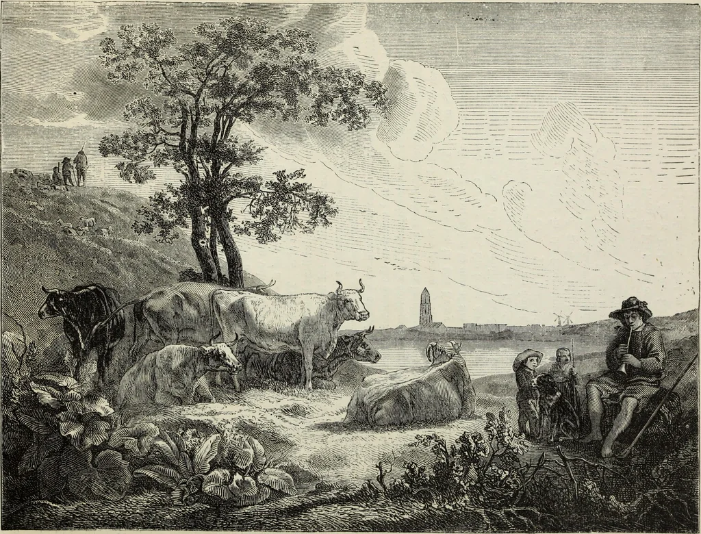 An illustration from John Cassell's Art treasures exhibition: containing engravings of the principal masterpieces of the English, Dutch, Flemish, French, and German schools, 1858, leaf 298